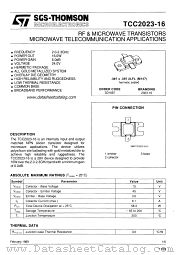 SD1887 datasheet pdf SGS Thomson Microelectronics