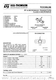 SD1851 datasheet pdf SGS Thomson Microelectronics
