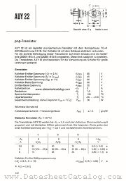 AUY22 datasheet pdf Siemens