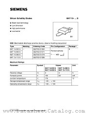 BAT15-050S datasheet pdf Siemens