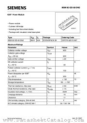 BSM50GD60DN2 datasheet pdf Siemens