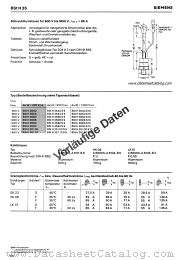 BStH3560S10 datasheet pdf Siemens