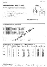 BStH45110 datasheet pdf Siemens