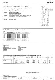 BStP3580S10 datasheet pdf Siemens