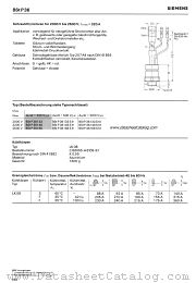 BStP36133S10 datasheet pdf Siemens