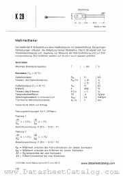 K29 datasheet pdf Siemens