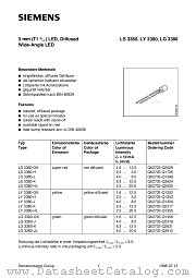 LG3380-GK datasheet pdf Siemens
