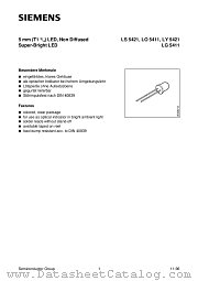 LY5421-QT datasheet pdf Siemens