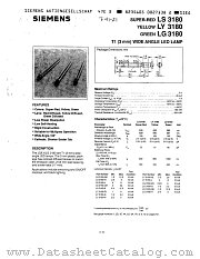 LY3180-G datasheet pdf Siemens