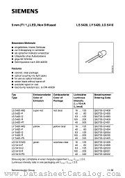 LG5410-PS datasheet pdf Siemens