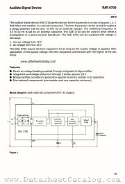 SAE0700 datasheet pdf Siemens