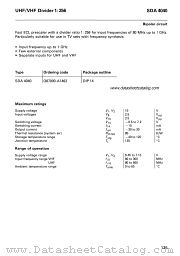 SDA4040 datasheet pdf Siemens