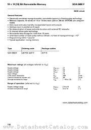 SDA5650F datasheet pdf Siemens