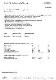 SDA5650R datasheet pdf Siemens