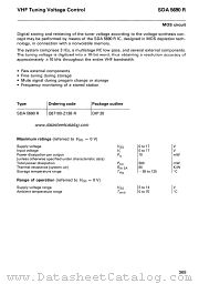 SDA5690R datasheet pdf Siemens