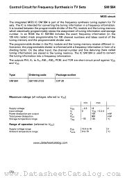 SM564 datasheet pdf Siemens