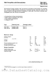 TBA120AS datasheet pdf Siemens