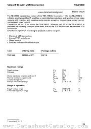 TDA5500 datasheet pdf Siemens