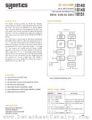 10148 datasheet pdf Signetics