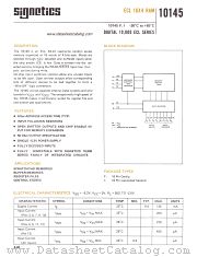 10145F datasheet pdf Signetics