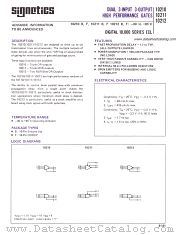 10211F datasheet pdf Signetics