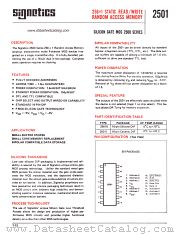 2501 datasheet pdf Signetics