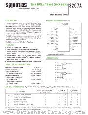 N3207AF datasheet pdf Signetics