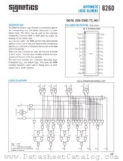 8260 datasheet pdf Signetics