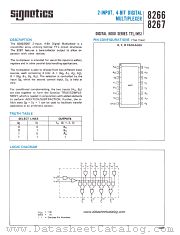S8267F datasheet pdf Signetics