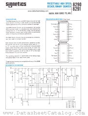 N8291F datasheet pdf Signetics