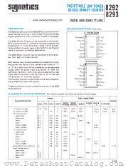 N8292F datasheet pdf Signetics