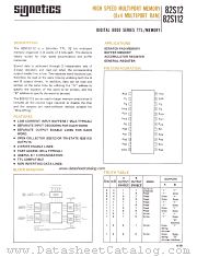 82S112 datasheet pdf Signetics