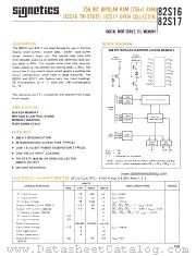 82S16 datasheet pdf Signetics