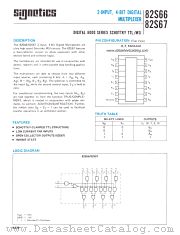 N82S66F datasheet pdf Signetics