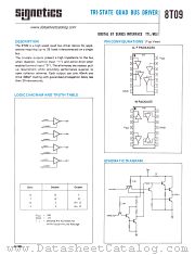 N8T09F datasheet pdf Signetics