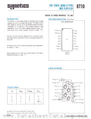N8T10W datasheet pdf Signetics