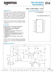 S8T14F datasheet pdf Signetics