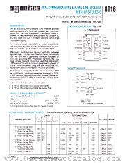 N8T16F datasheet pdf Signetics