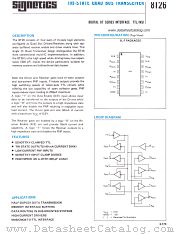 S8T26F datasheet pdf Signetics