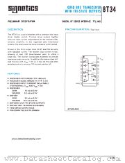 N8T34A datasheet pdf Signetics
