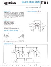 8T363 datasheet pdf Signetics