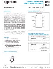 8T50 datasheet pdf Signetics