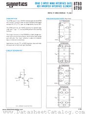 N8T90A datasheet pdf Signetics