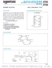 S8T94F datasheet pdf Signetics