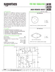 LM109 datasheet pdf Signetics