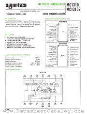 MC1310EB datasheet pdf Signetics