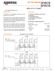 N74S179 datasheet pdf Signetics