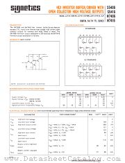 N7406A datasheet pdf Signetics