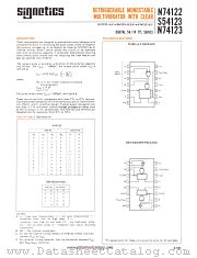 N74123F datasheet pdf Signetics