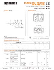 N7451A datasheet pdf Signetics